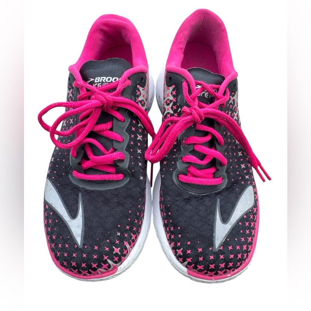 Brooks Pure Flow 5 Women's Size 8.5 B (Medium) Running Shoes Black Pink